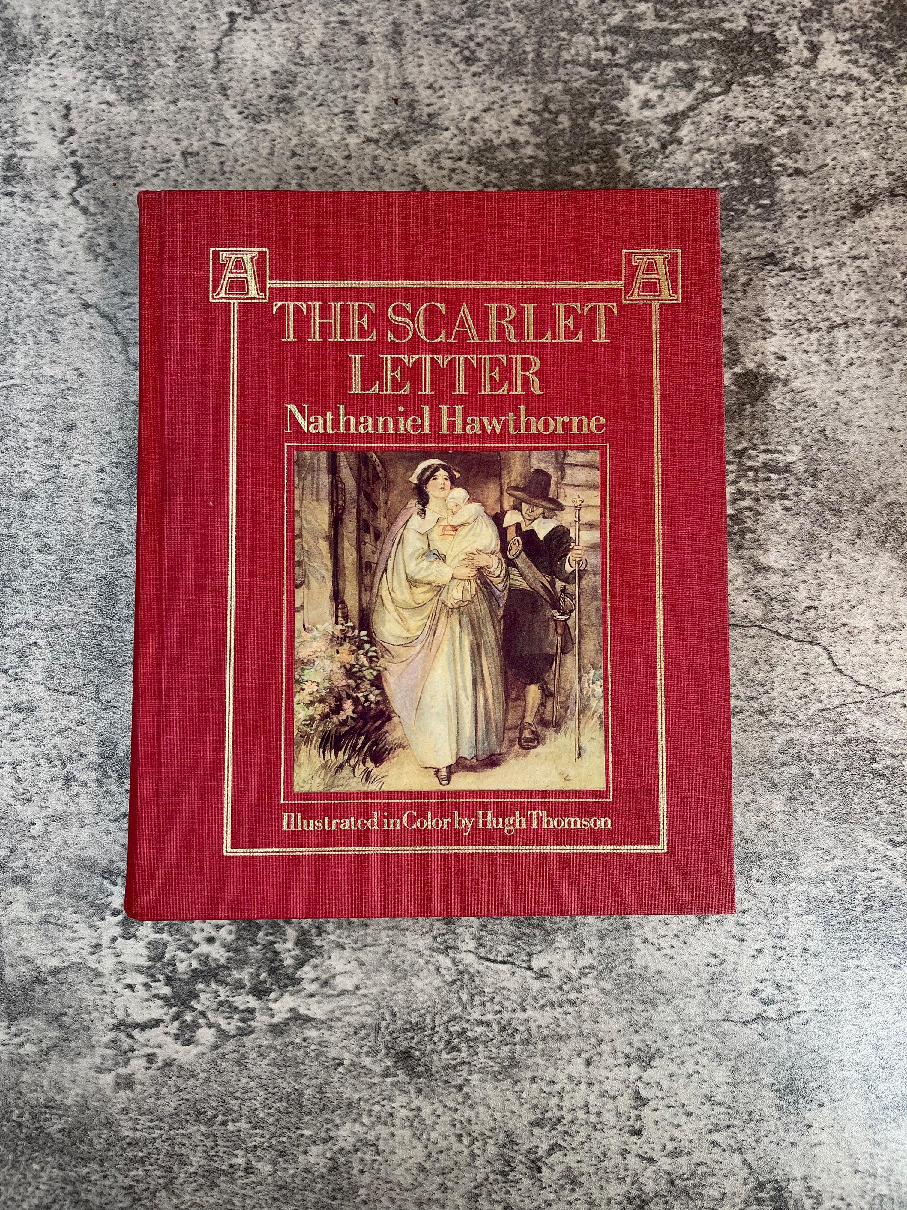 The Scarlet Letter Large Literary Book Cover (Download Now) 