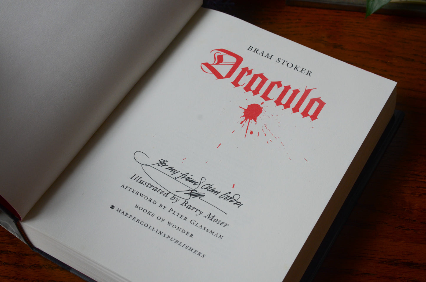 Dracula / Inscribed by Illustrator / First Thus / 2000