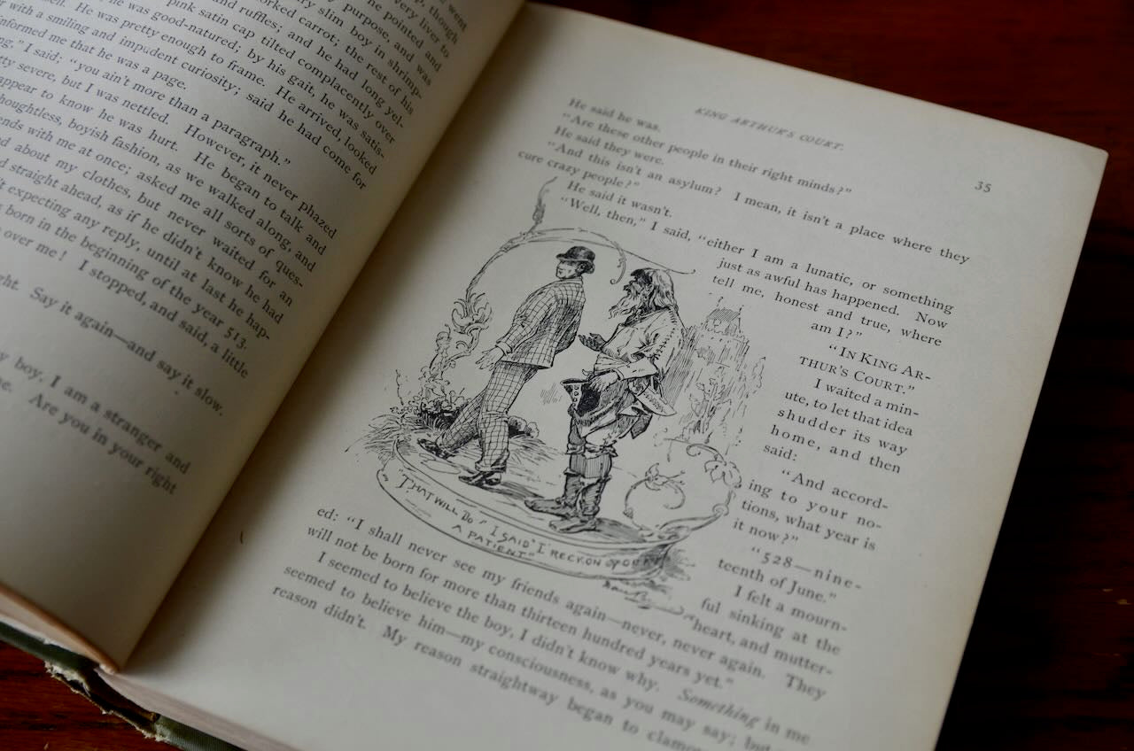 A Connecticut Yankee in King Arthur's Court / 1st Edition, Second State / 1889