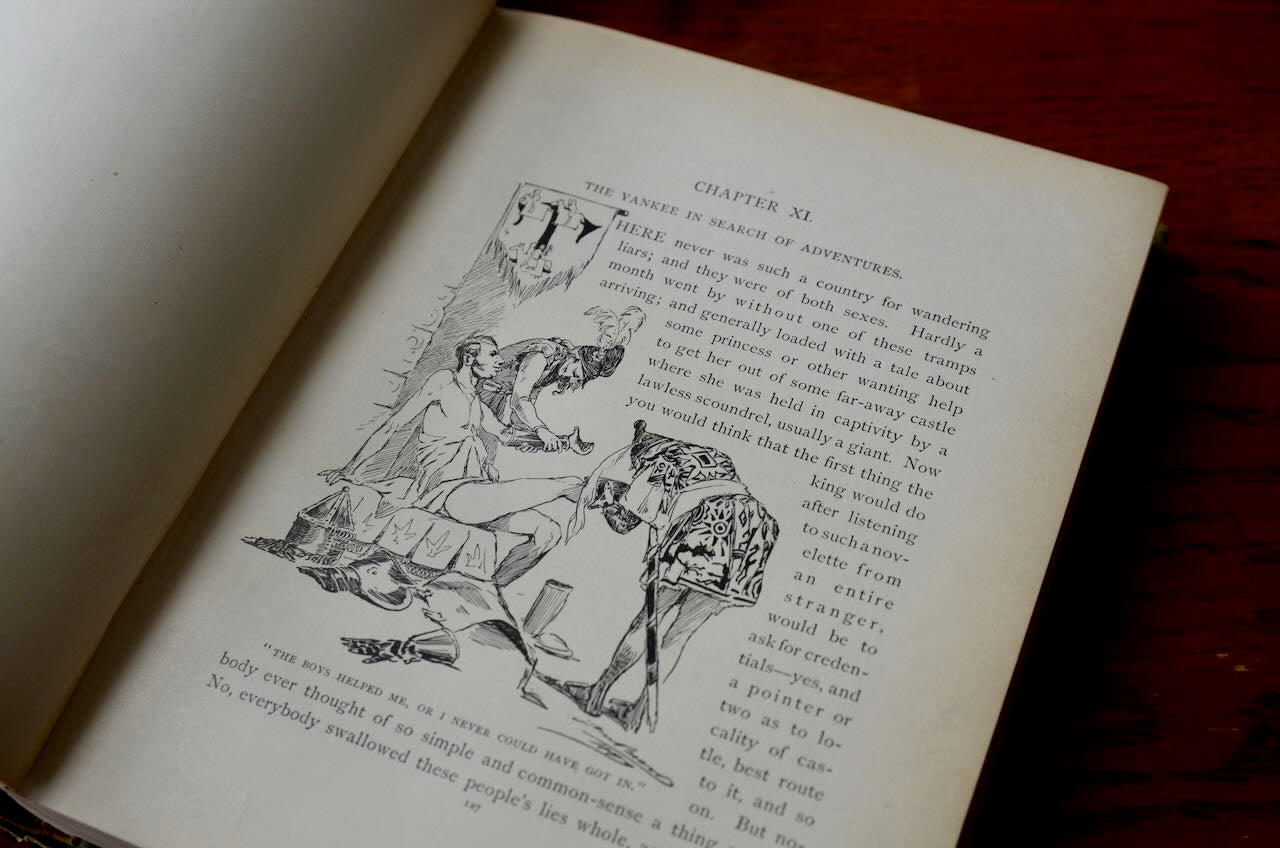 A Connecticut Yankee in King Arthur's Court / 1st Edition, Second State / 1889