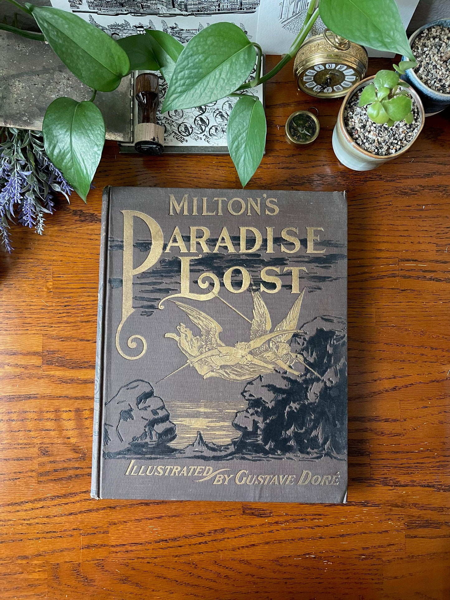 Milton's Paradise Lost / Illustrated by Gustave Doré / First Thus Edition / 1901 - Precious Cache