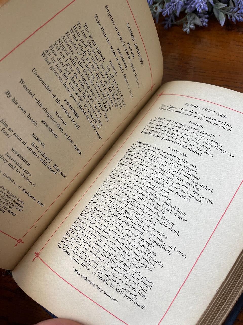 The Poetical Works of John Milton / ca. 1880 - Precious Cache
