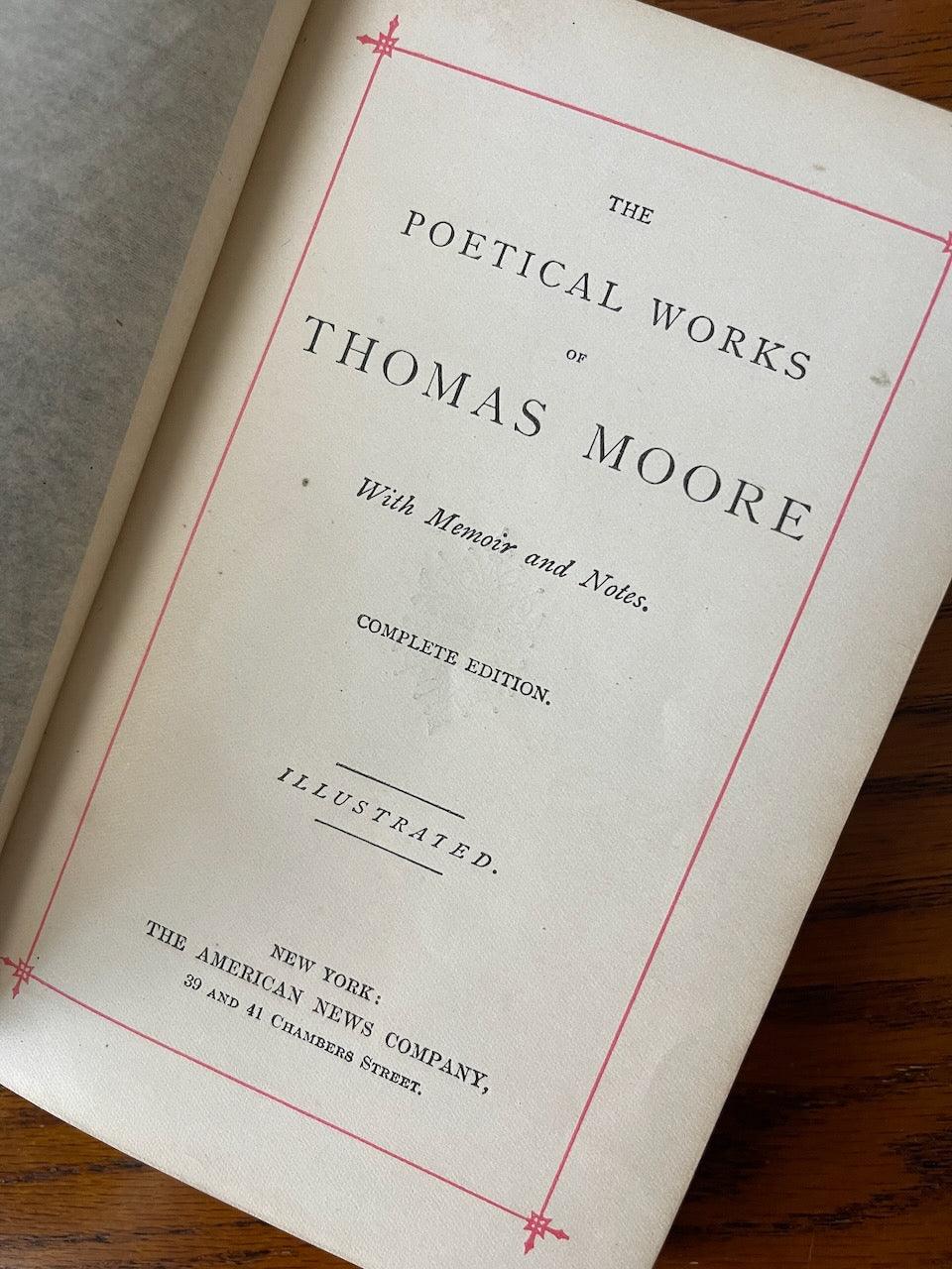 The Poetical Works of Thomas Moore / ca. 1880 - Precious Cache