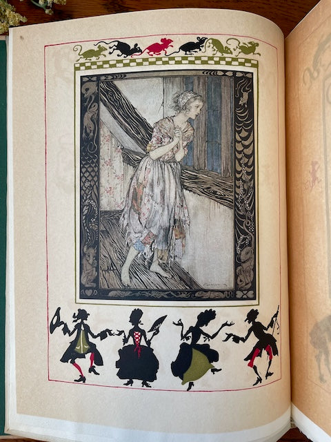 Cendrillon (Cinderella) / The French Limited Edition de Luxe / Signed by Arthur Rackham / 1919