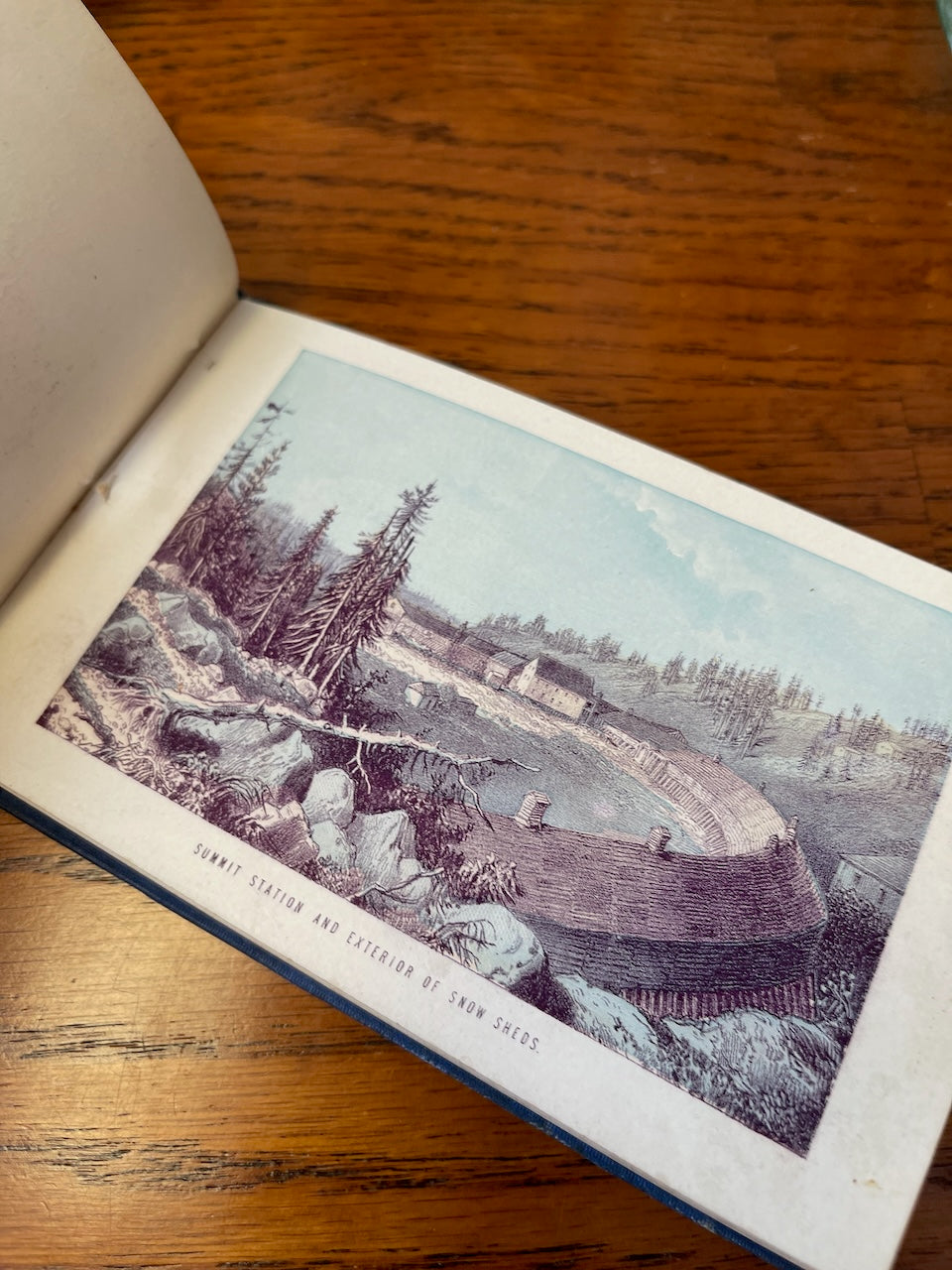 Central Pacific Railroad / Pictorial Guide Book / ca. 1871