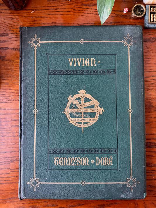 Vivien by Alfred Tennyson / Illustrated by Gustave Doré / 1867