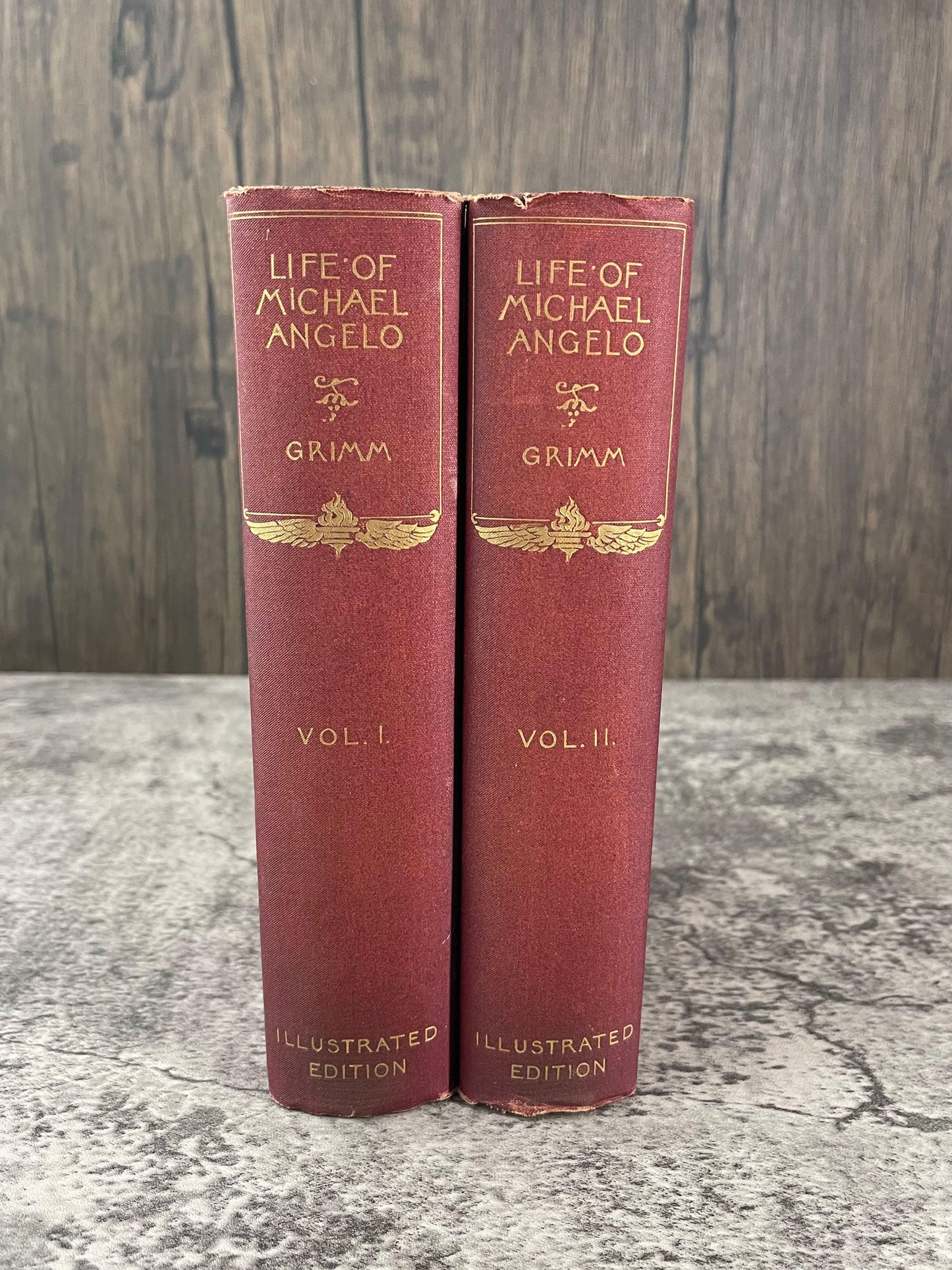 Life of Michelangelo / 2 Volumes / 1898 - Precious Cache