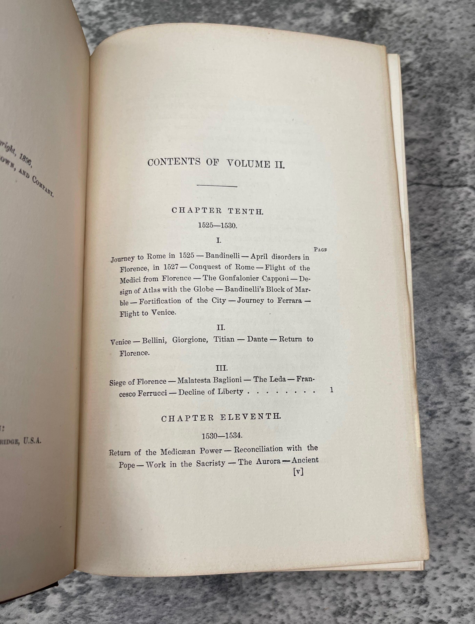 Life of Michelangelo / 2 Volumes / 1898 - Precious Cache