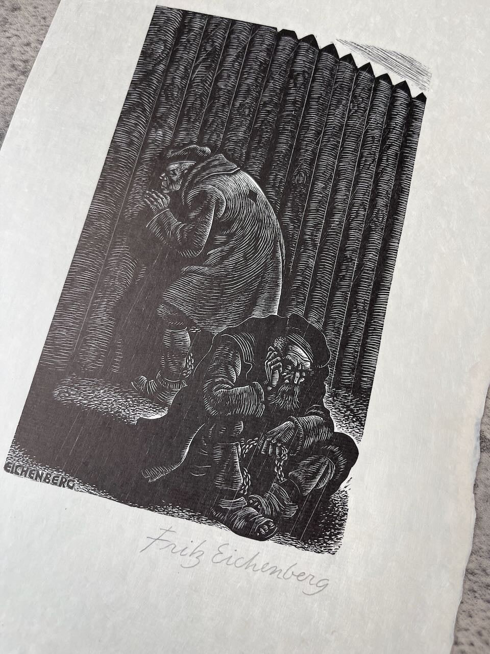 The House of the Dead / (10) Signed wood engravings / ca. 1982