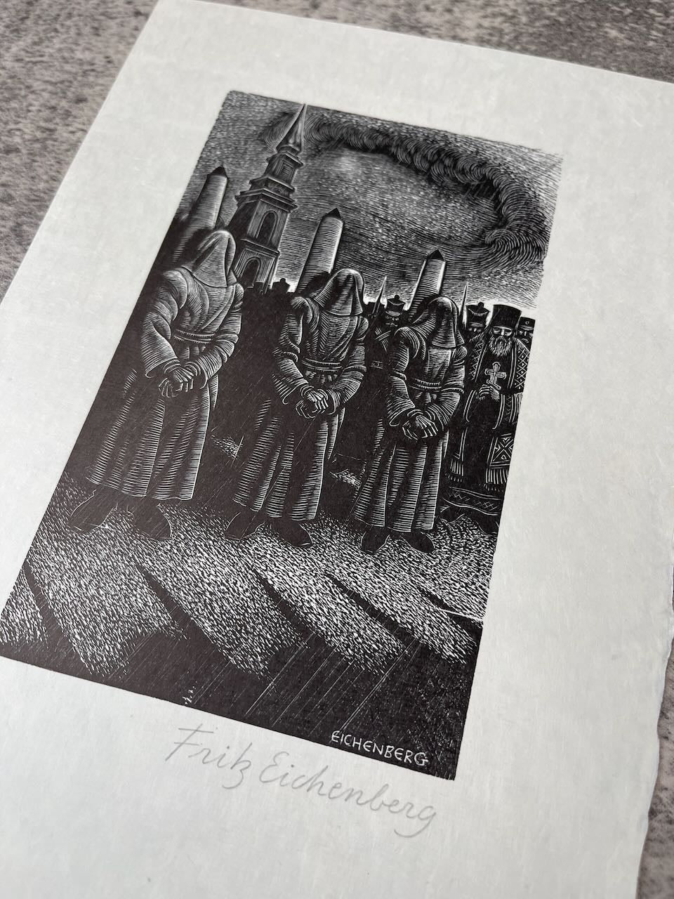 The House of the Dead / (10) Signed wood engravings / ca. 1982