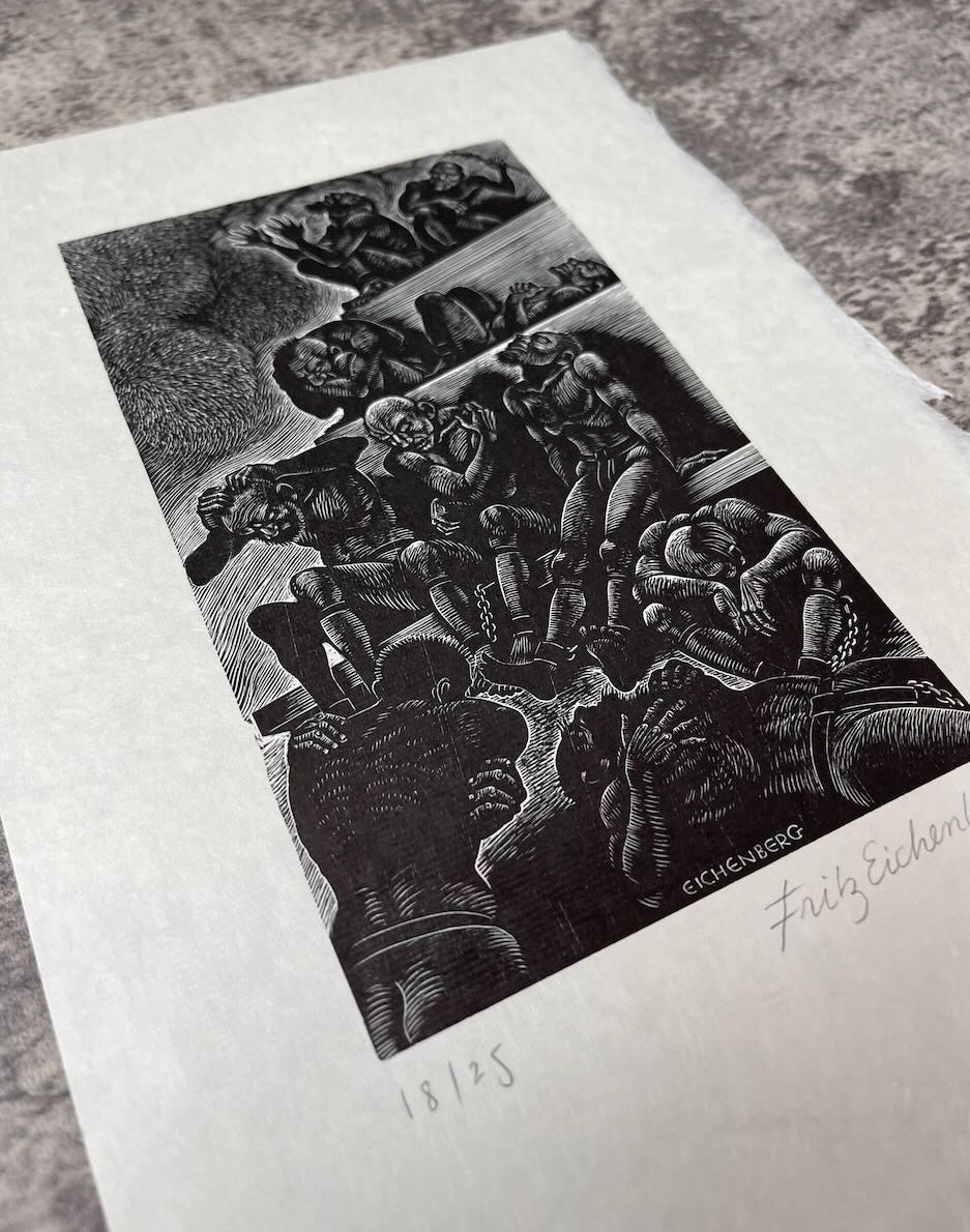 The House of the Dead / (10) Signed wood engravings / ca. 1982