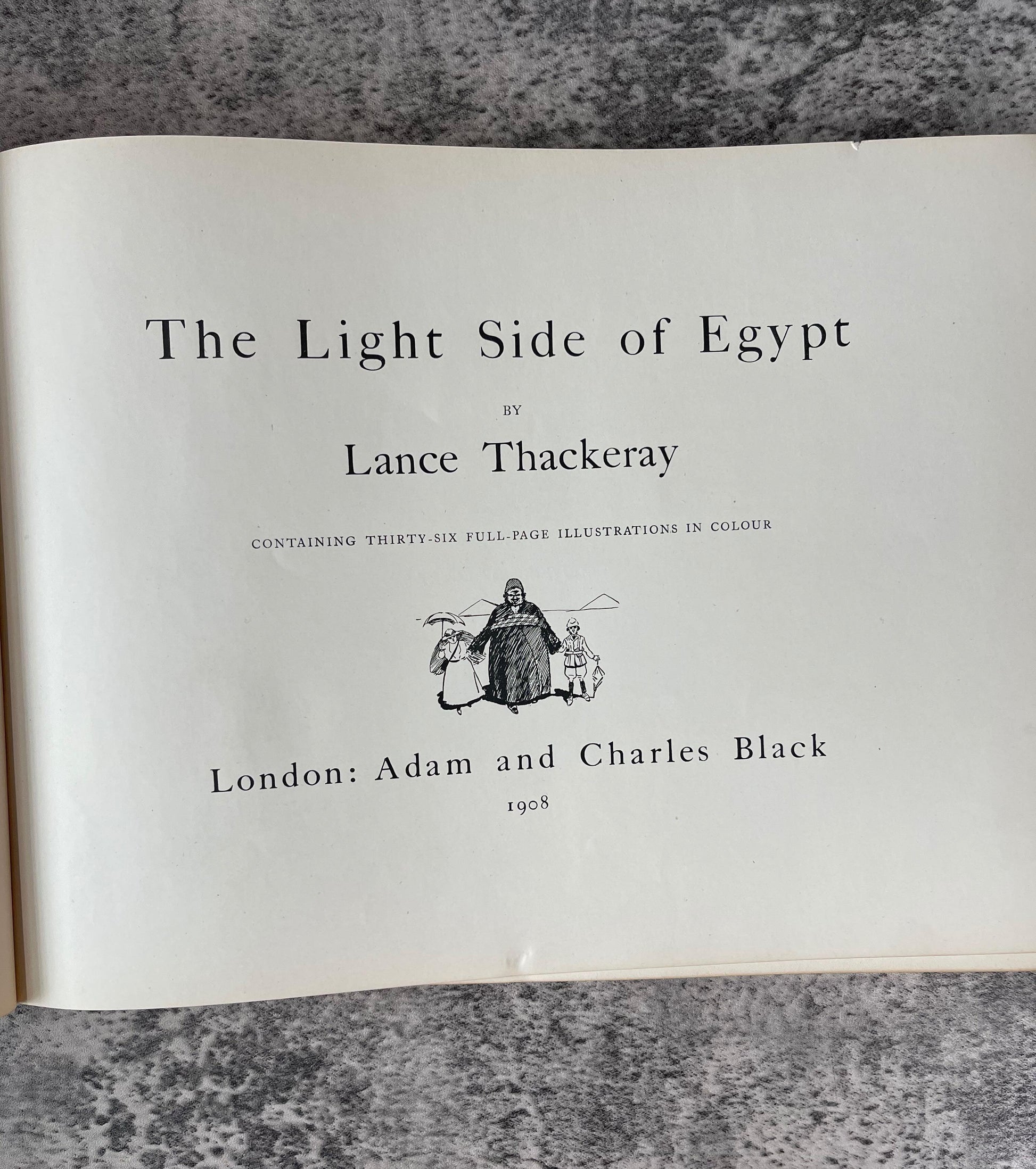 The Light Side of Egypt / 1st Edition / 1908 - Precious Cache