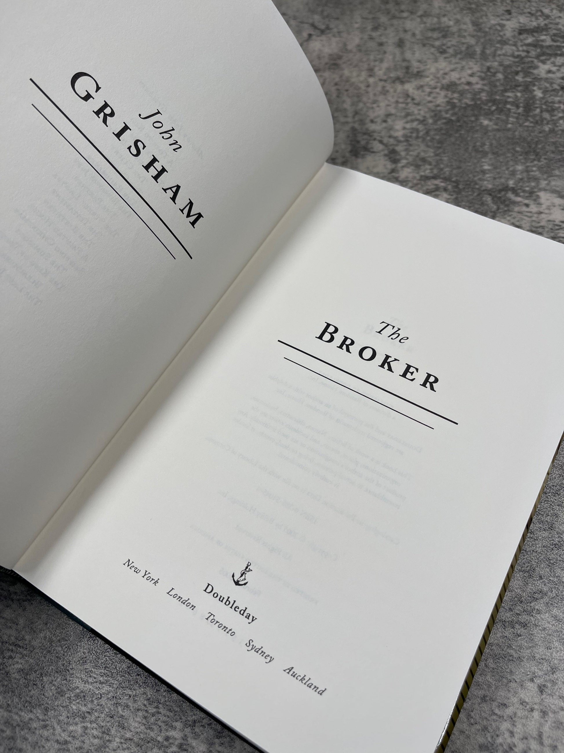 The Broker / First Edition / 2005 - Precious Cache