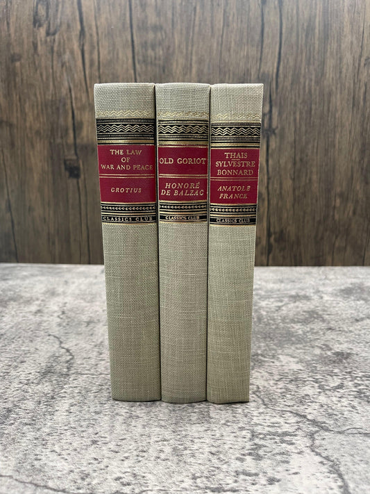 Classics Club / 3 Volumes / Curated for Dr. C - Precious Cache