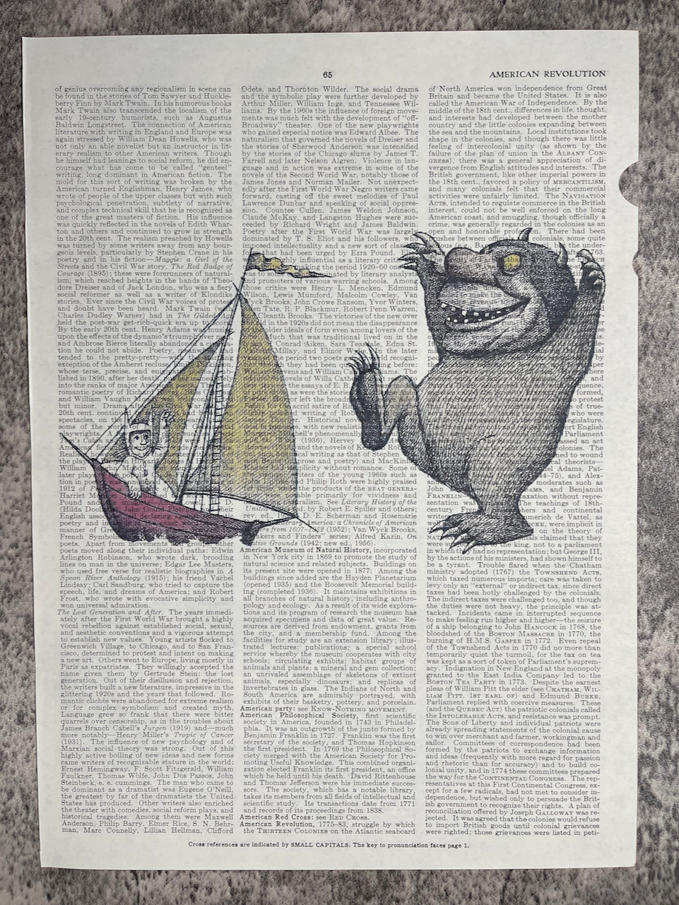 Encyclopedia Prints / Where the Wild Things Are - Precious Cache