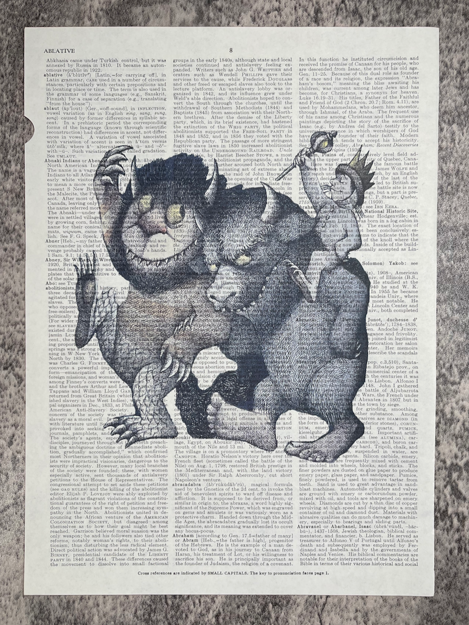 Encyclopedia Prints / Where the Wild Things Are - Precious Cache