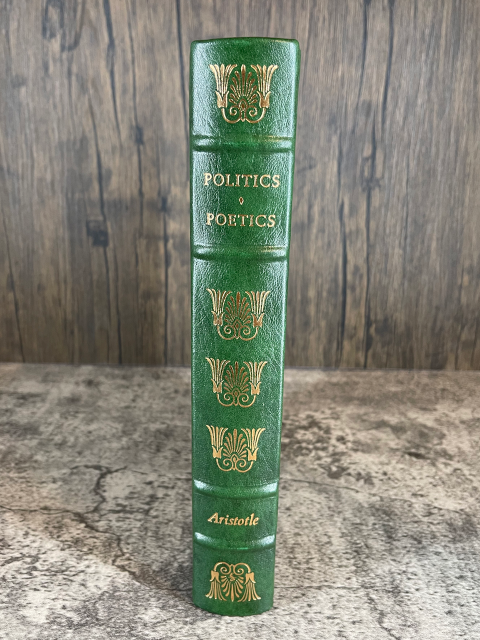 Politics and Poetics / The Easton Press / 100 Greatest Books Ever / 1979 - Precious Cache