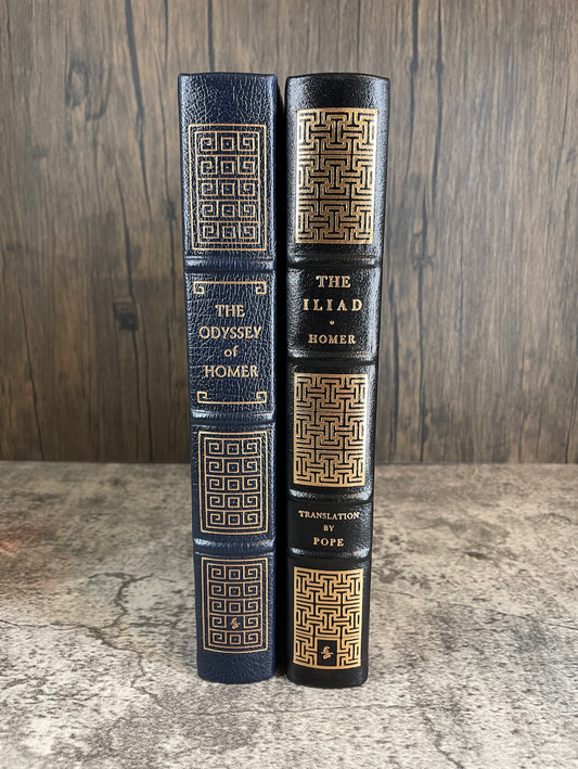 The Iliad & The Odyssey of Homer / The Easton Press / 100 Greatest Books / 1979 - Precious Cache