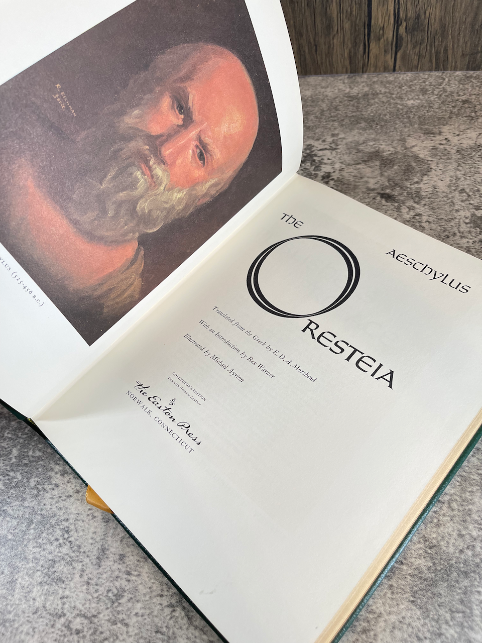Oresteia / The Easton Press / 100 Greatest Books / 1979 - Precious Cache