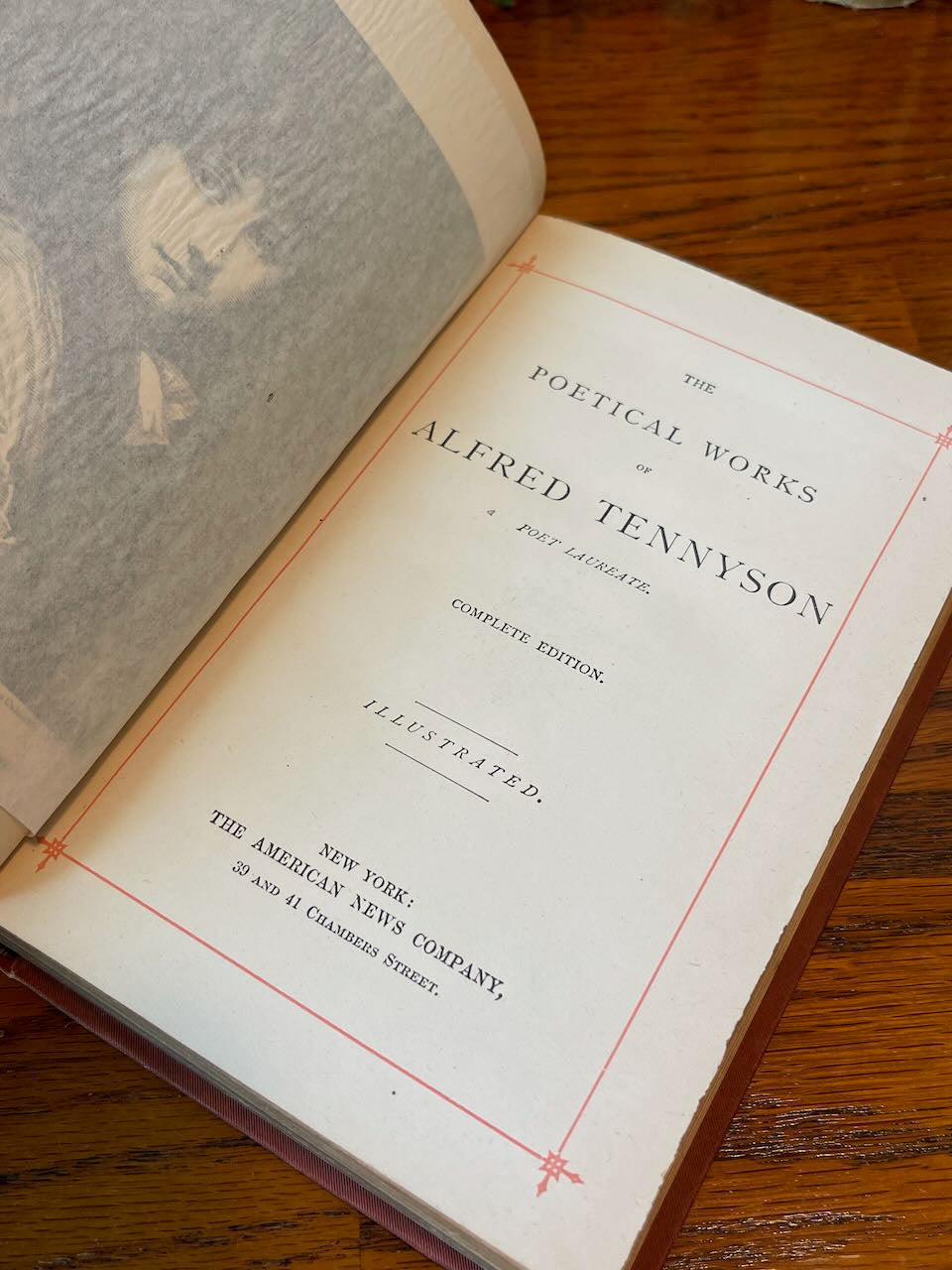 The Poetical Works of Tennyson / ca. 1880 - Precious Cache