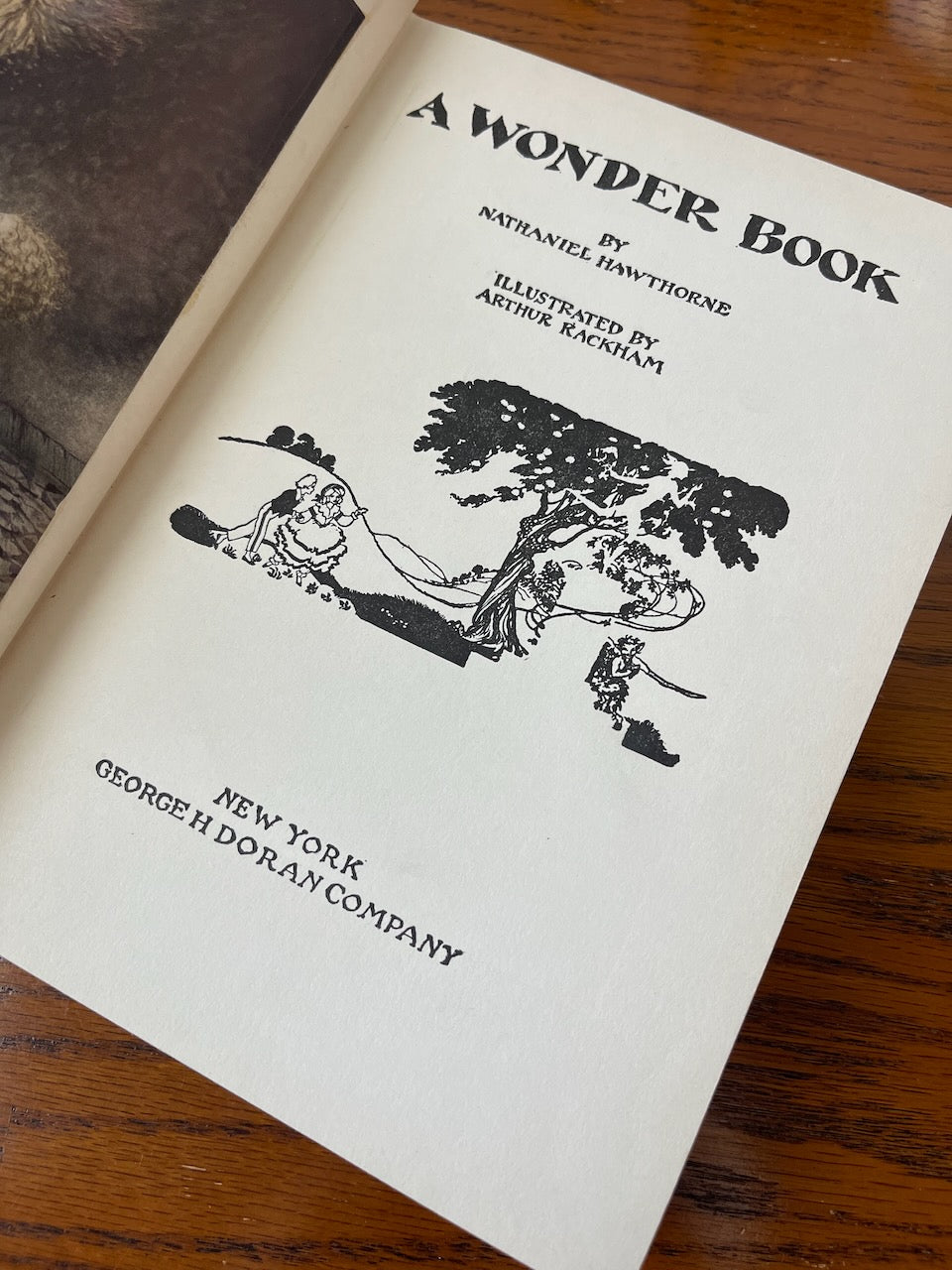 A Wonder Book / Illustrated by Arthur Rackham / First US Edition Thus / 1922 - Precious Cache