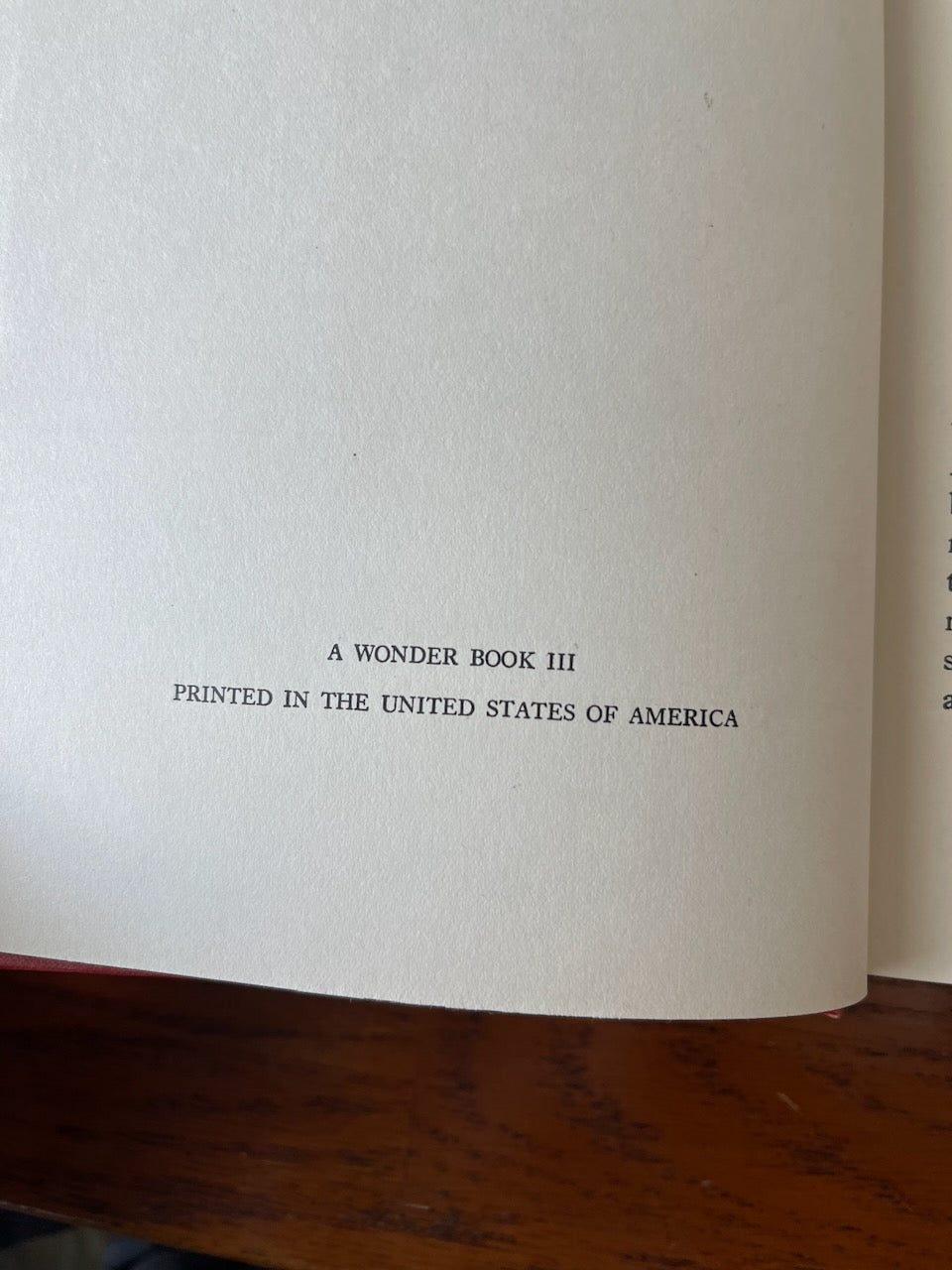 A Wonder Book / Illustrated by Arthur Rackham / First US Edition Thus / 1922 - Precious Cache