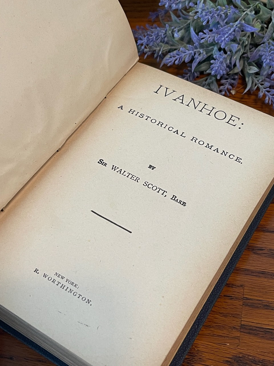 Ivanhoe & Kenilworth / Sir Walter Scott / 1887 - Precious Cache