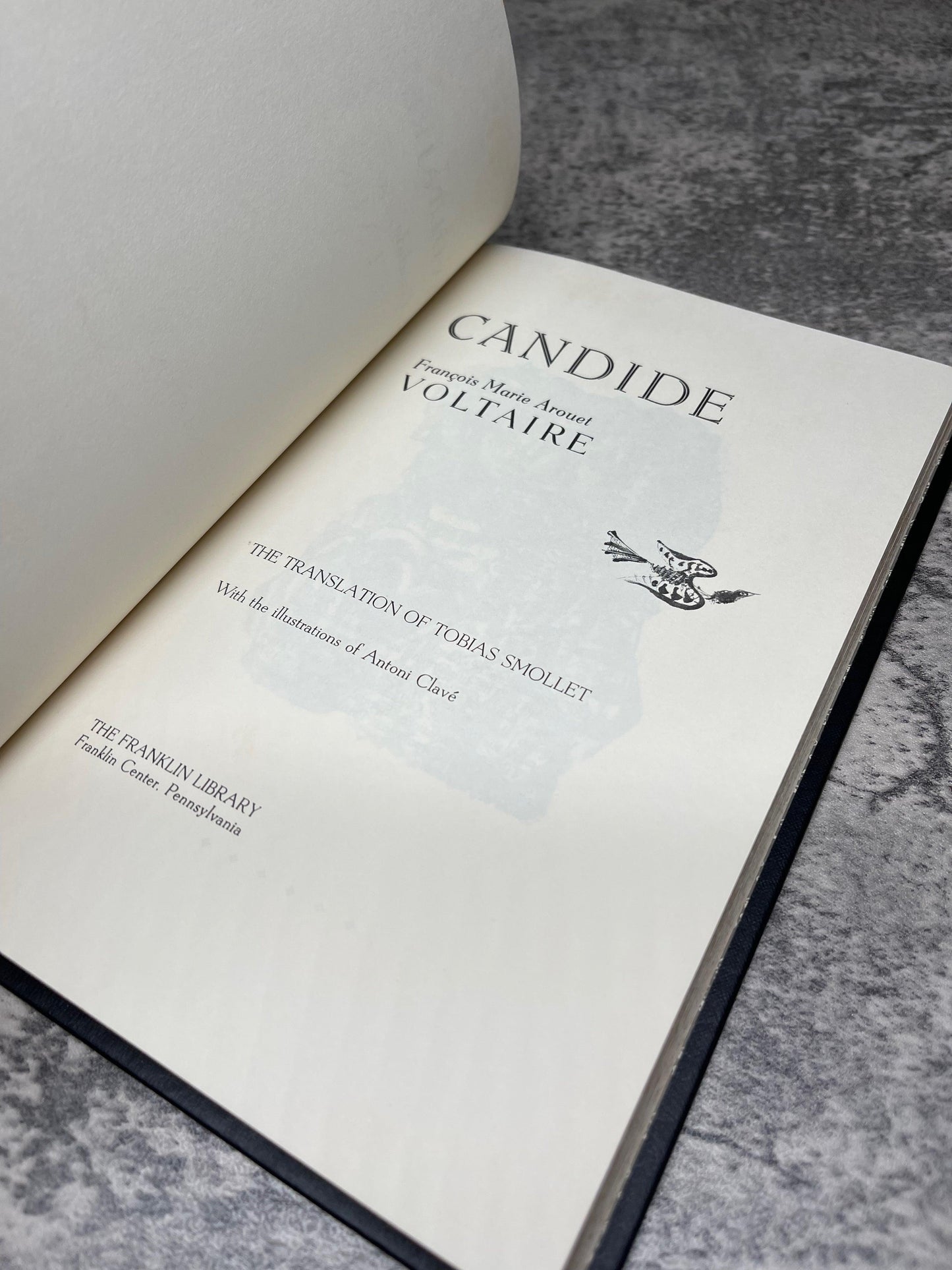 Candide / The Franklin Library / 1979 - Precious Cache