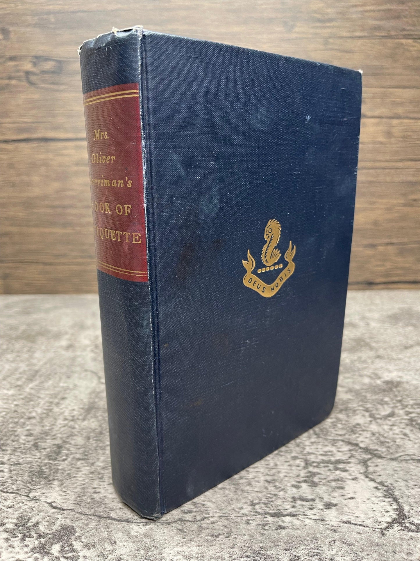 Mrs. Oliver Harriman's Book of Etiquette / 1942 - Precious Cache