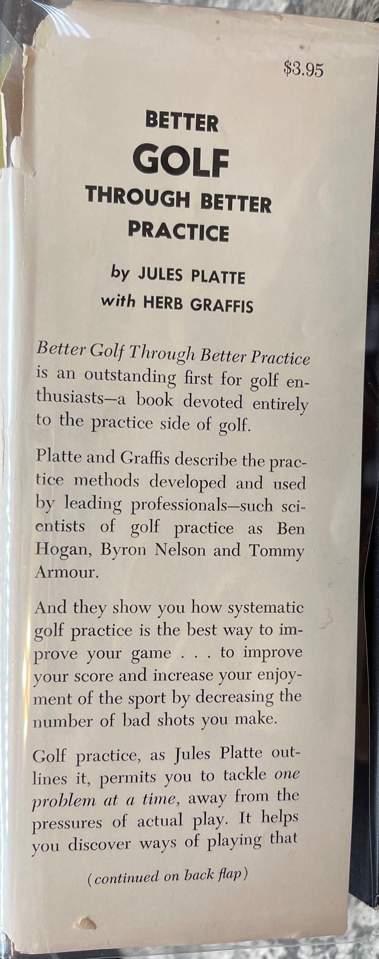 Better Golf Through Better Practice / 1958 - Precious Cache