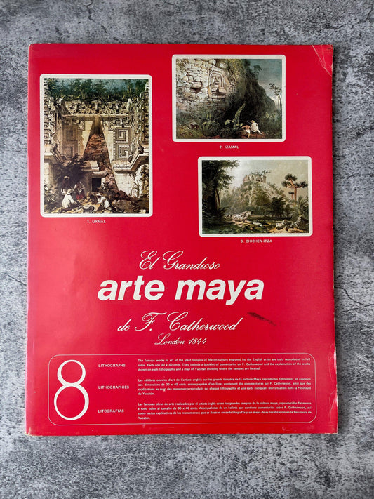 El Grandioso arte Maya de Frederick Catherwood - Precious Cache