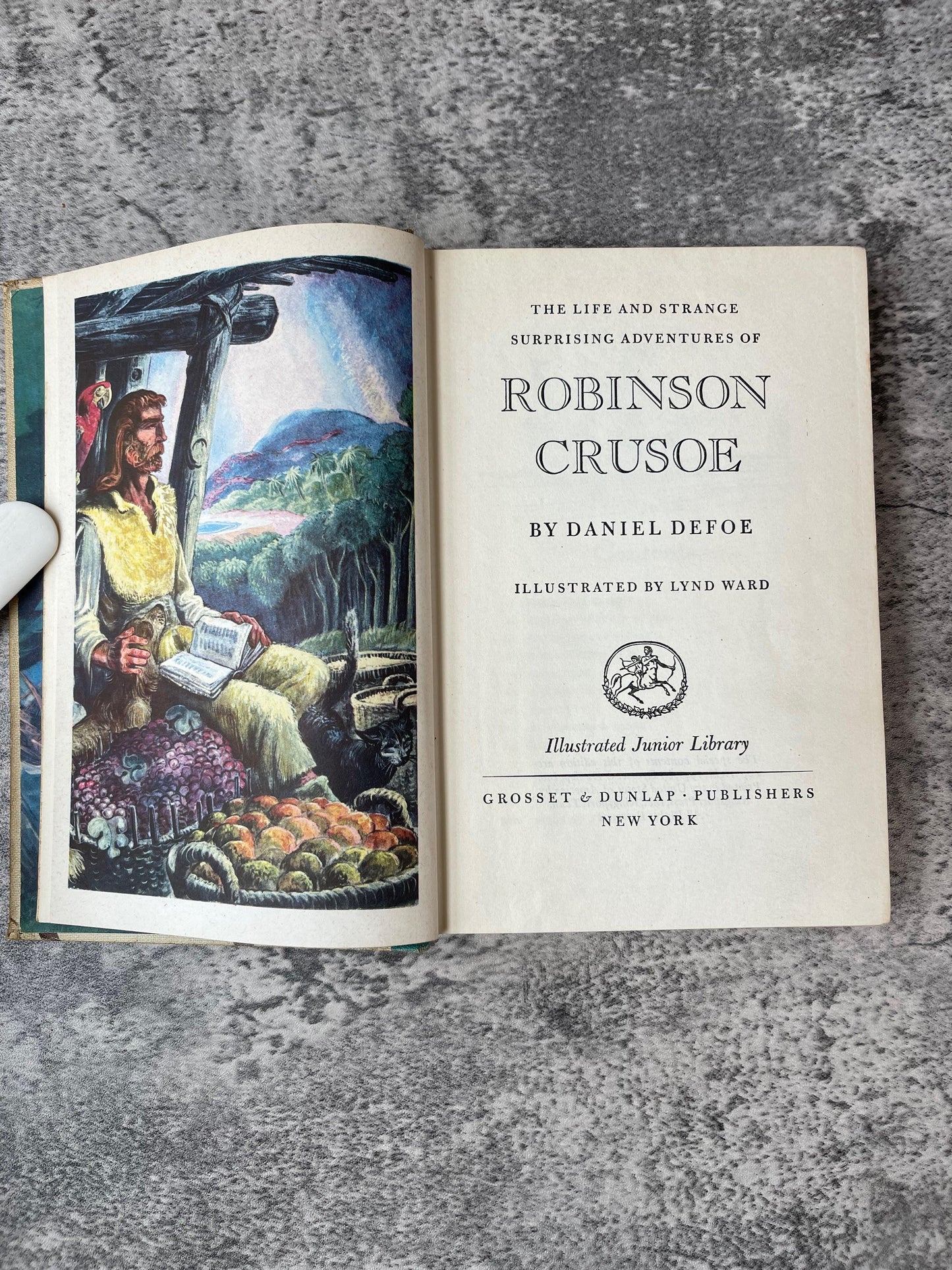 The Life and Strange Surprising Adventures of Robinson Crusoe / 1946 - Precious Cache