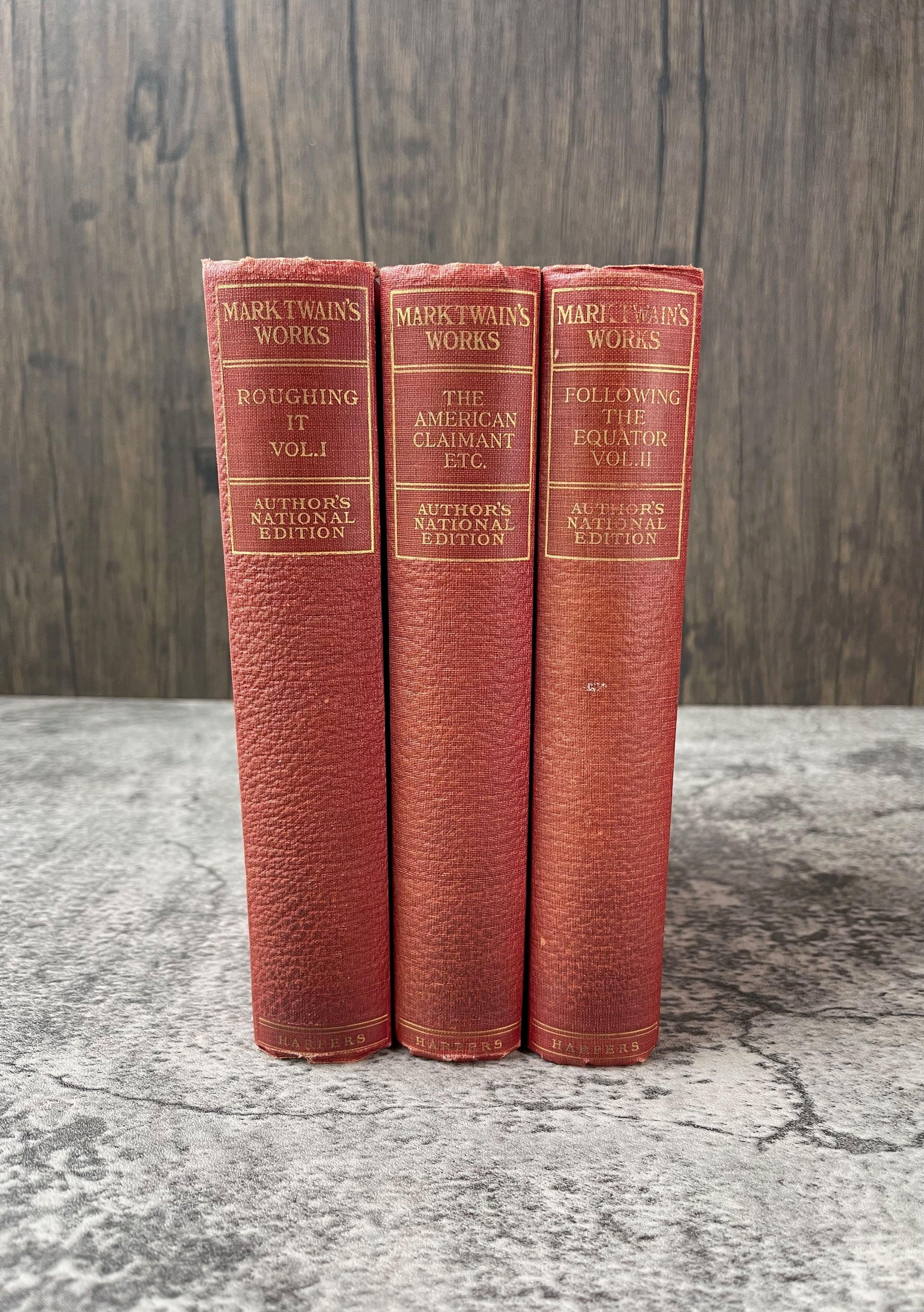 Mark Twain's Works - Lot of 3 - Precious Cache