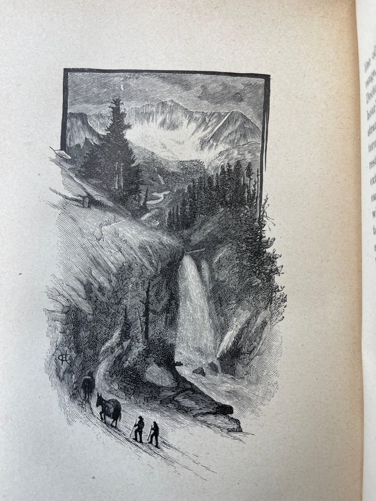 Mountain Trails and Parks In Colorado / Scarce / 1888 - Precious Cache