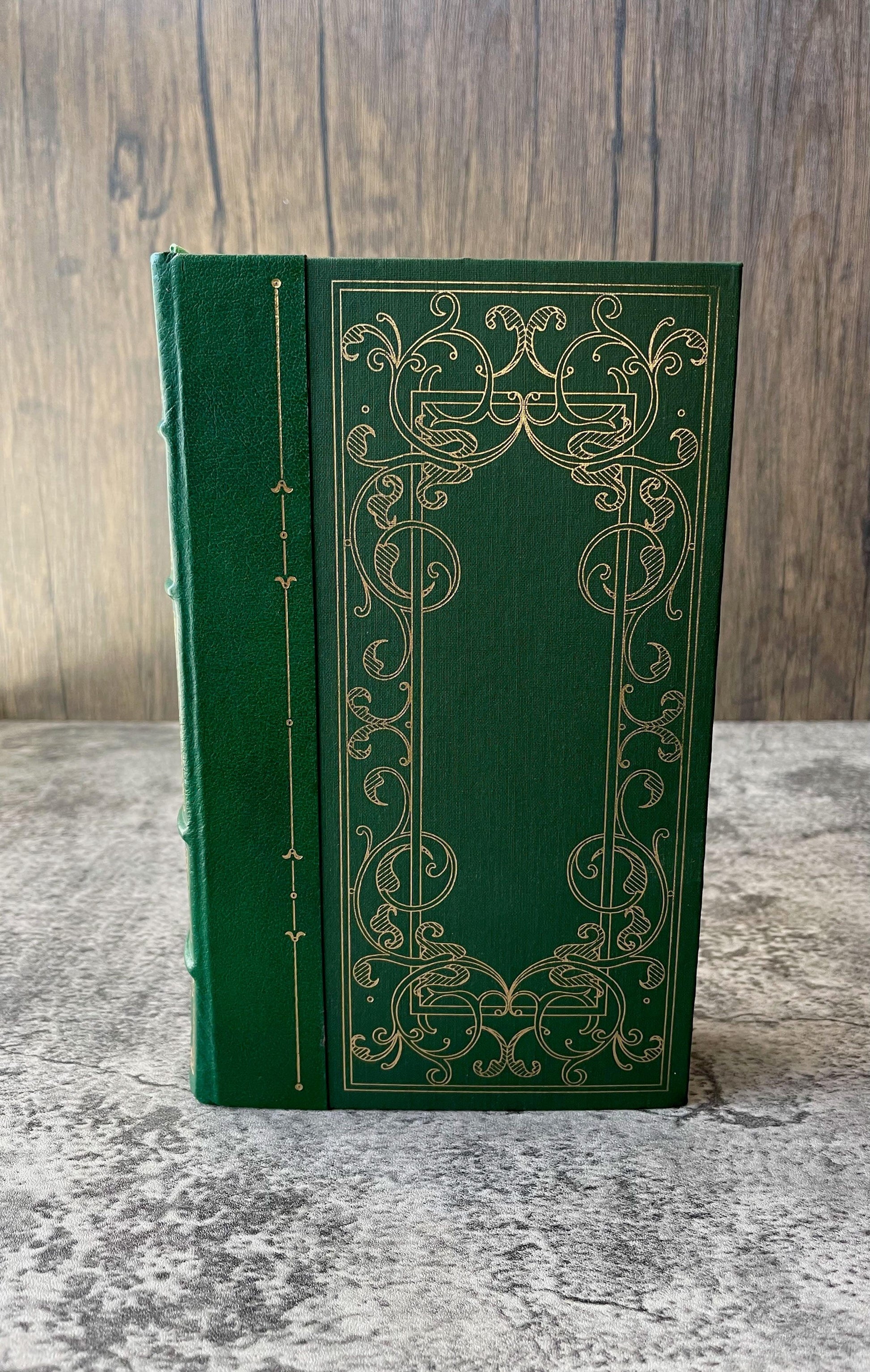 Canterbury Tales / The Franklin Library / Quarter Bound Leather / 1981 - Precious Cache