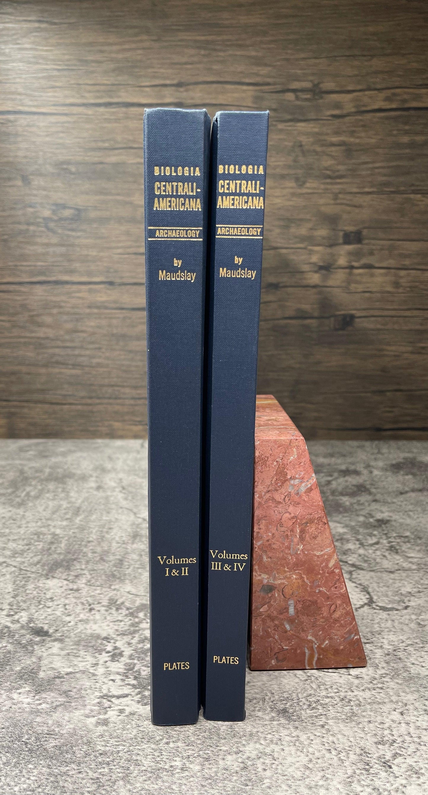 Biologia Centrali-Americana / 4 Volume Facsimile Edition of Plates / 1974 - Precious Cache